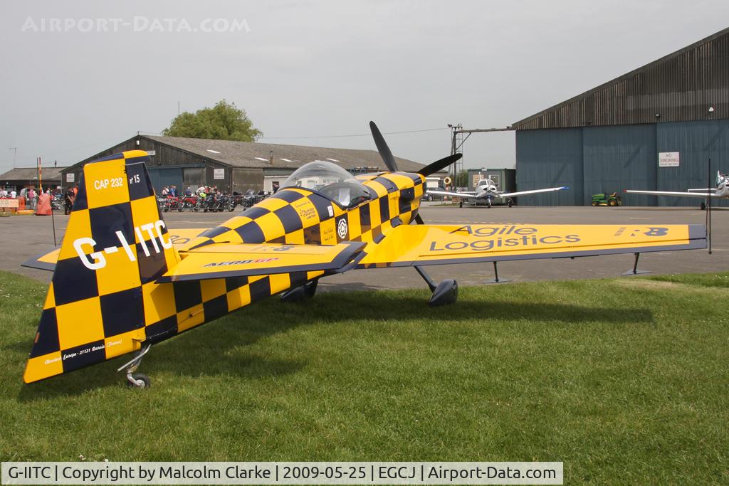 G-IITC, 1998 Cap Aviation CAP-232 C/N 15, Mudry CAP-232. Previously F-GOTC. At Vintage & Veterans Day 2009, Breighton Airfield.