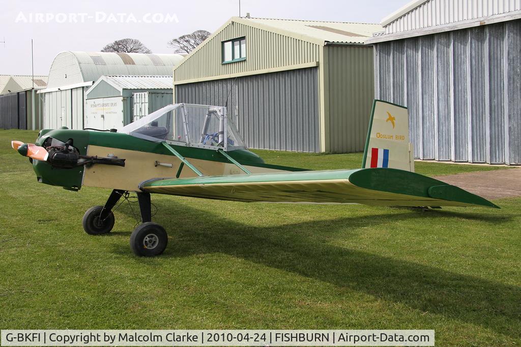 G-BKFI, 1985 Evans VP-1 Series 2 Volksplane C/N PFA 062-10491, Evans VP-1 Srs 2 at Fishburn Airfield, UK in 2010.