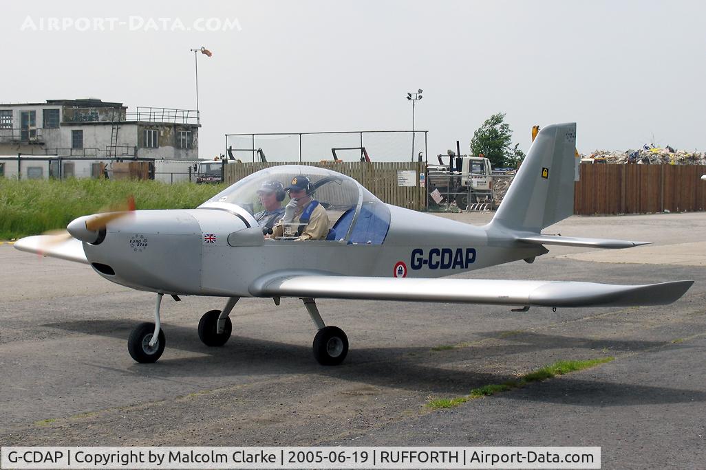 G-CDAP, 2004 Aerotechnik EV-97 TeamEurostar UK C/N 2114, Evektor Aerotechnik EV-97 Teameurostar UK at Rufforth Airfield, N Yorks in