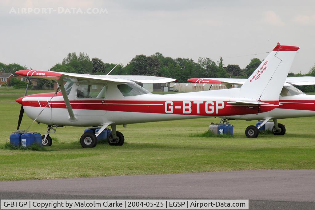 G-BTGP, 1976 Cessna 150M C/N 150-78921, Cessna 150M at Peterborough Sibson Airfield, UK in 2004.