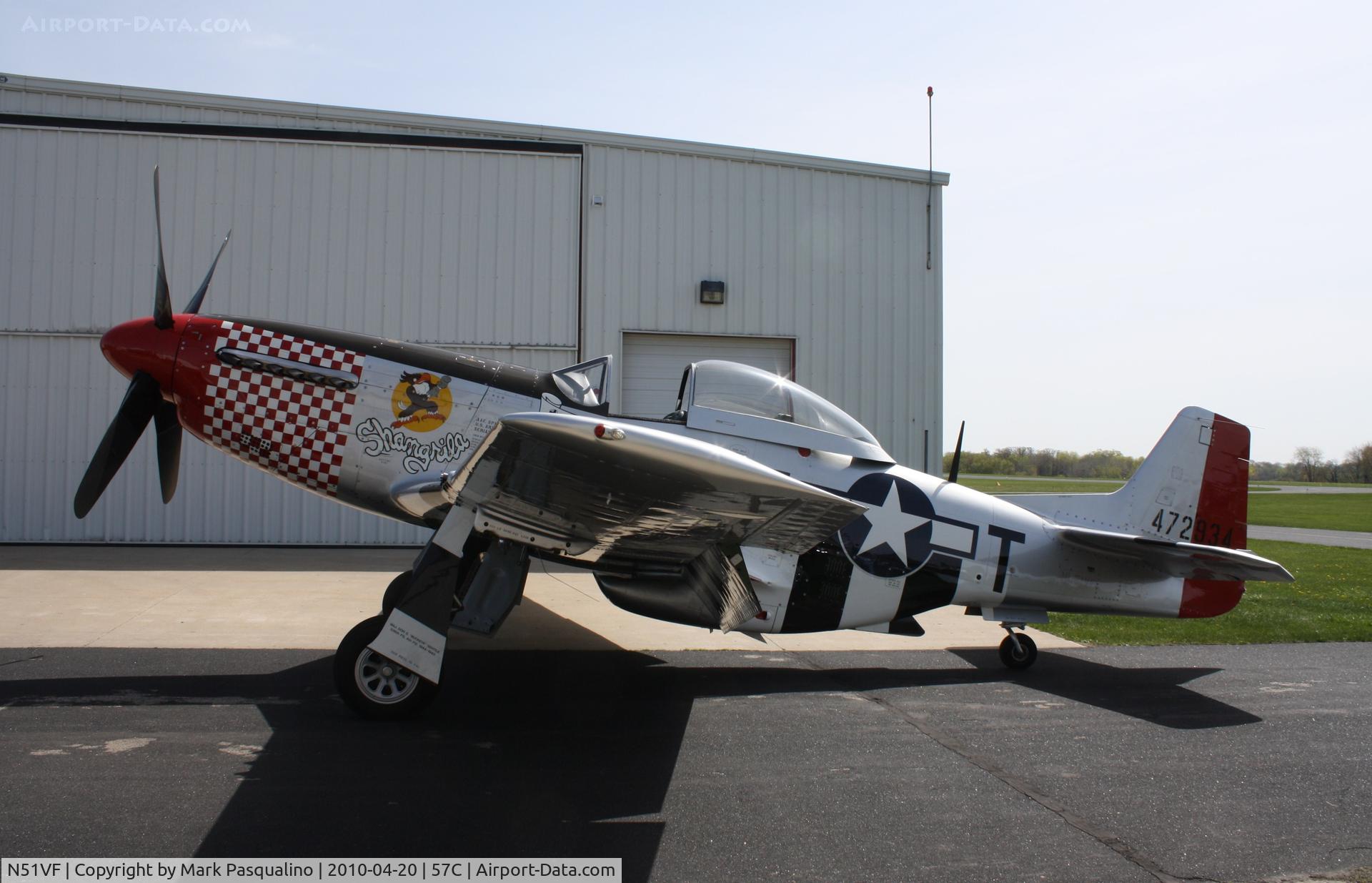N51VF, 1945 North American F-51D Mustang C/N 45-11553, North American P-51D