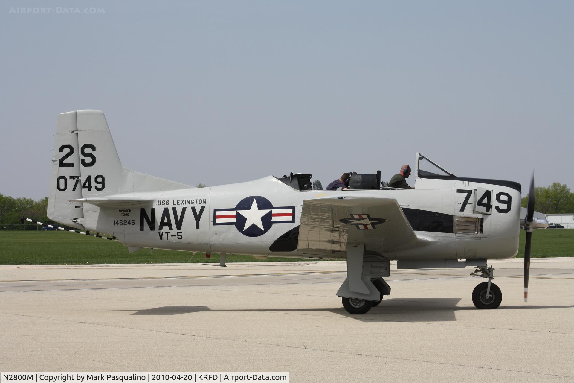 N2800M, North American T-28C Trojan C/N 252-9 (146246), North American T-28C
