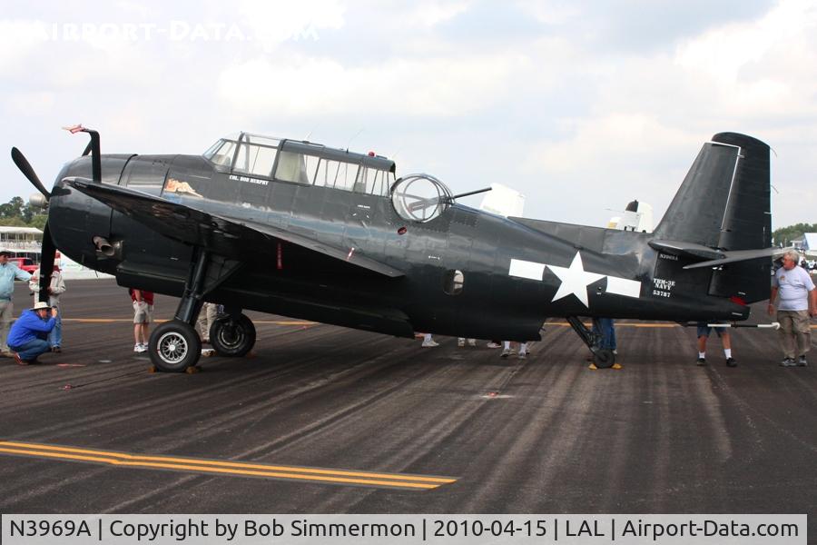 N3969A, Grumman TBM-3E Avenger C/N 53787, Sun N Fun 2010