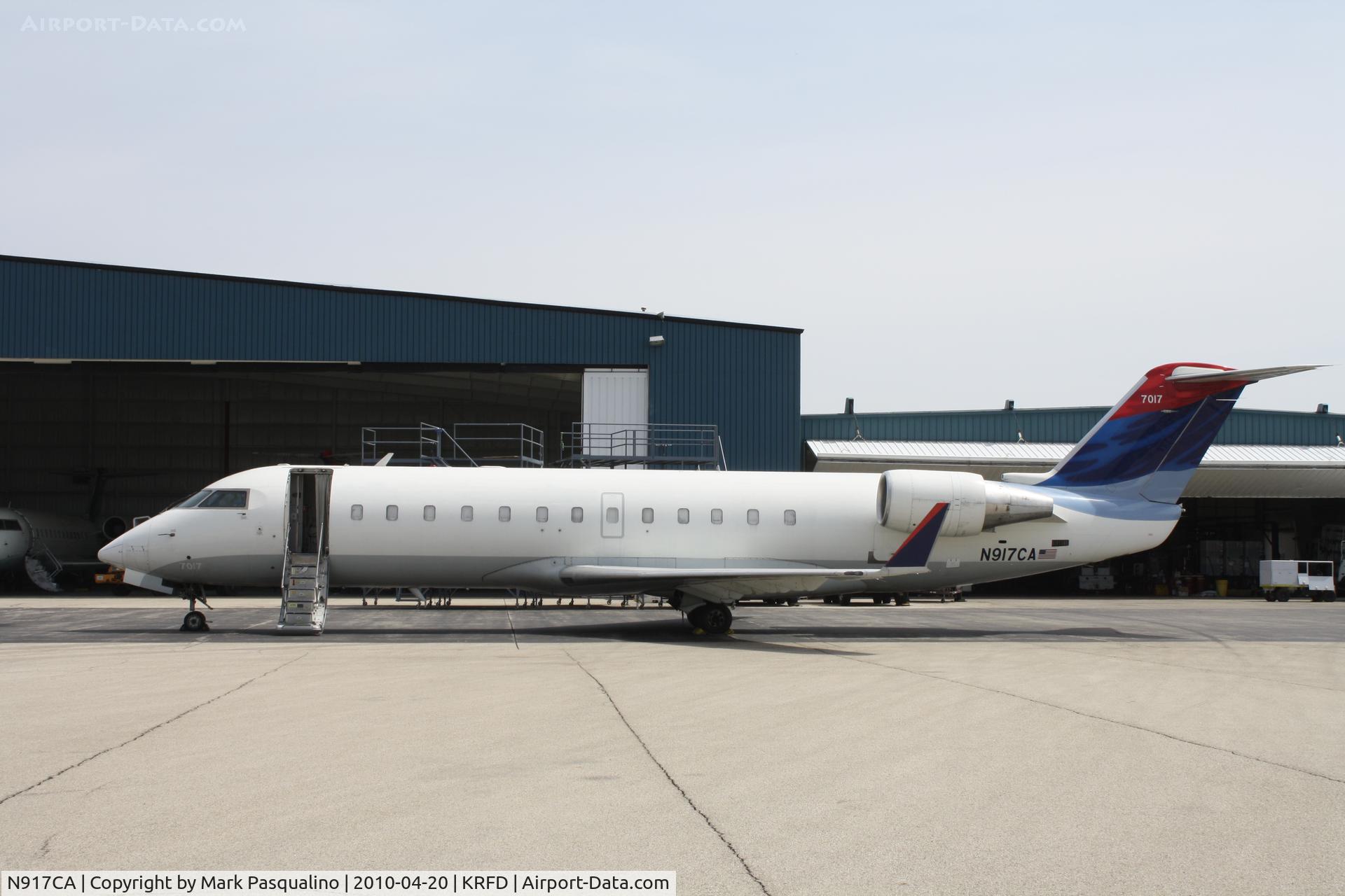 N917CA, 1993 Canadair CRJ-100ER (CL-600-2B19) C/N 7017, CL-600-2B19