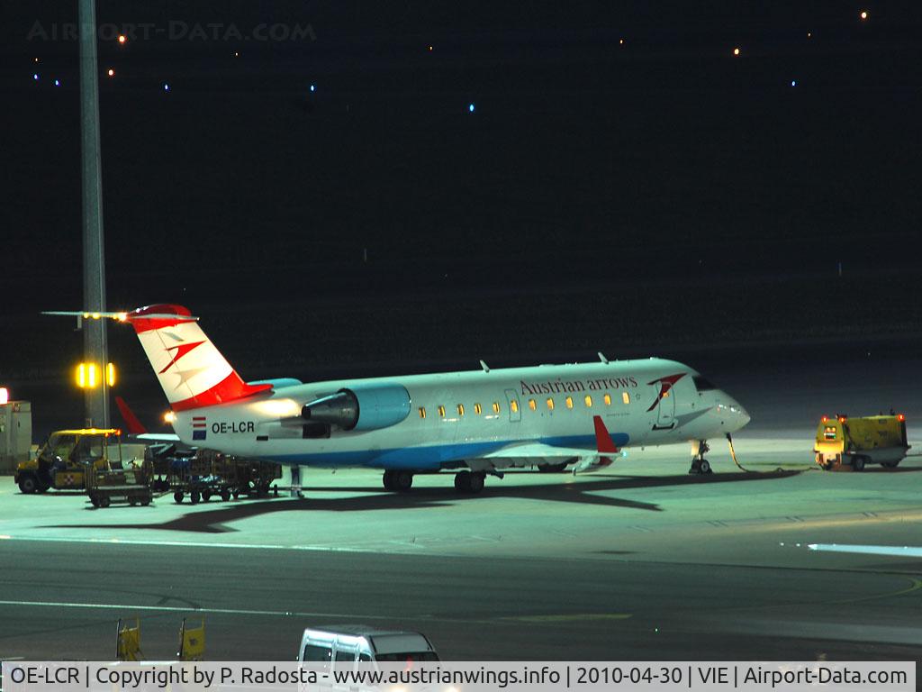 OE-LCR, 2003 Canadair CRJ-200LR (CL-600-2B19) C/N 7910, Just returned from the last CRJ operated scheduled passenger flight for Austrian Airlines / OS 422 from NCE