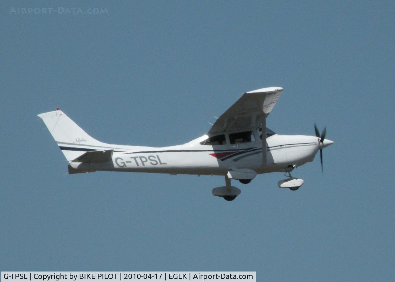 G-TPSL, 1998 Cessna 182S Skylane C/N 18280398, CLIMB OUT RWY 07