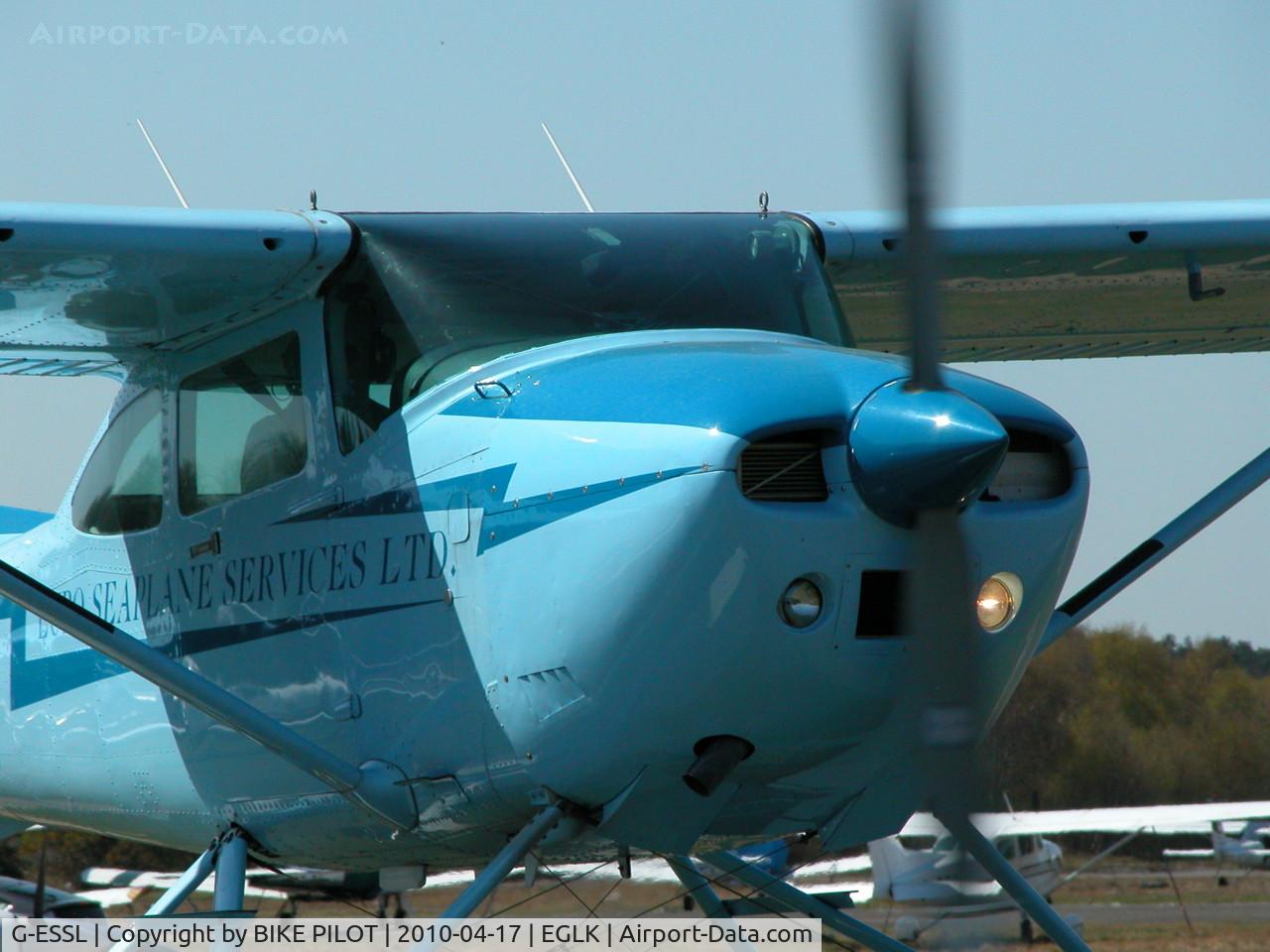 G-ESSL, 1981 Cessna 182R Skylane C/N 182-67947, JUST RETURNED FROM A DIP IN THE SOLENT