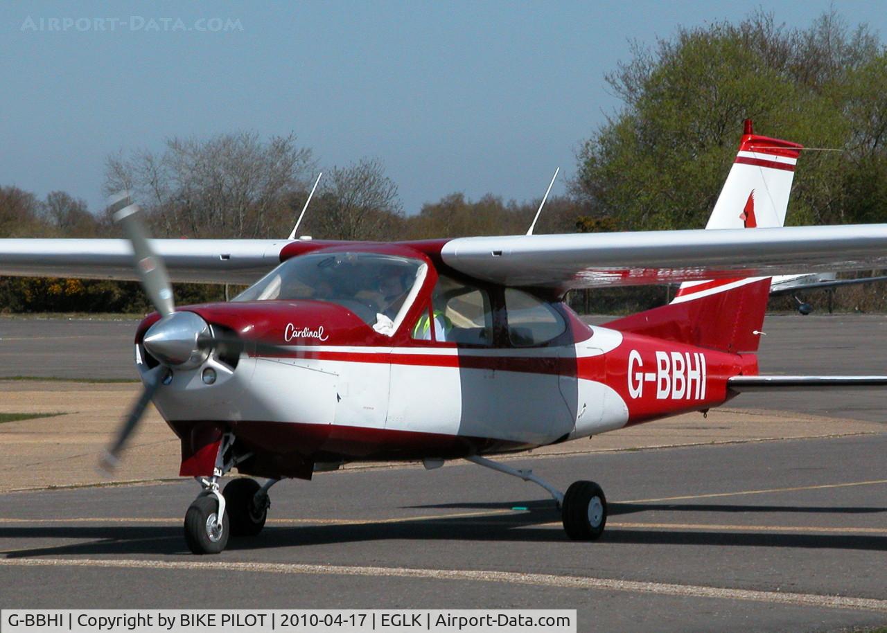 G-BBHI, 1972 Cessna 177RG Cardinal C/N 177RG0225, GREAT LOOKING CARDINAL FROM CARRICKFERGUS