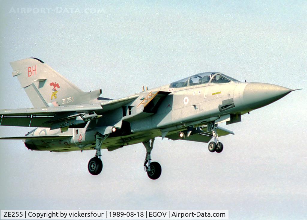 ZE255, 1987 Panavia Tornado F.3 C/N 605/AS032/3270, Royal Air Force Tornado F3 (c/n AS032). Operated by 29 Squadron, coded 'BH'.