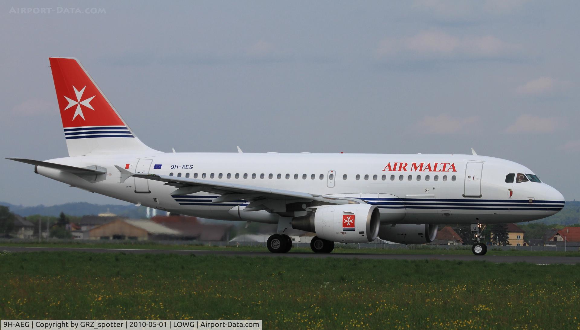9H-AEG, 2003 Airbus A319-112 C/N 2113, Air Malta A319