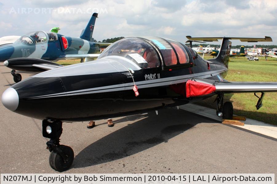 N207MJ, 1966 Morane-Saulnier MS.760B Paris II C/N 02, Sun N Fun 2010