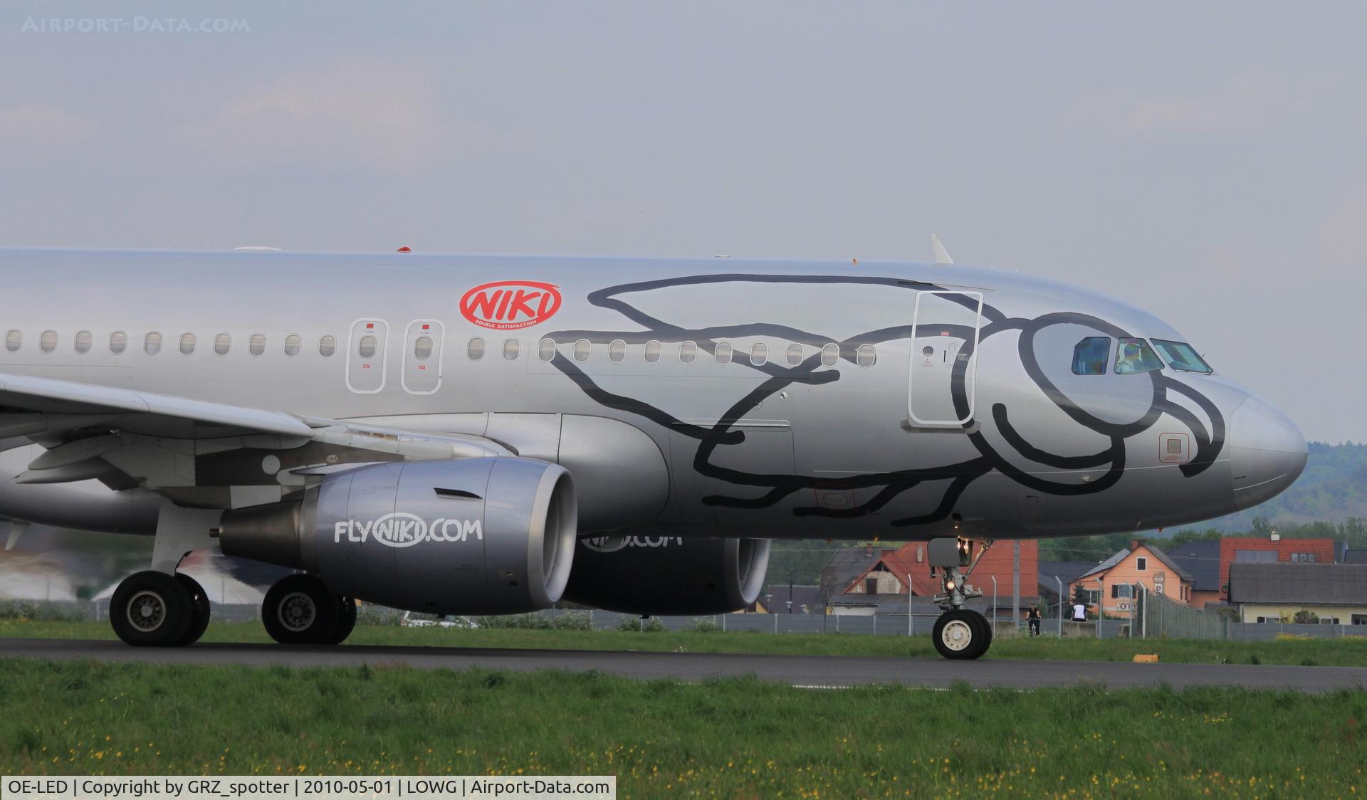OE-LED, 2008 Airbus A319-112 C/N 3407, Niki A319