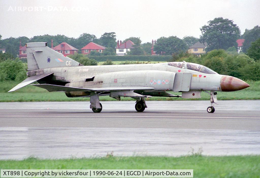 XT898, 1968 McDonnell Douglas Phantom FGR2 C/N 2485, Royal Air Force Phantom FGR2 (c/n 2485). Operated by 228 OCU, coded 'CE'.