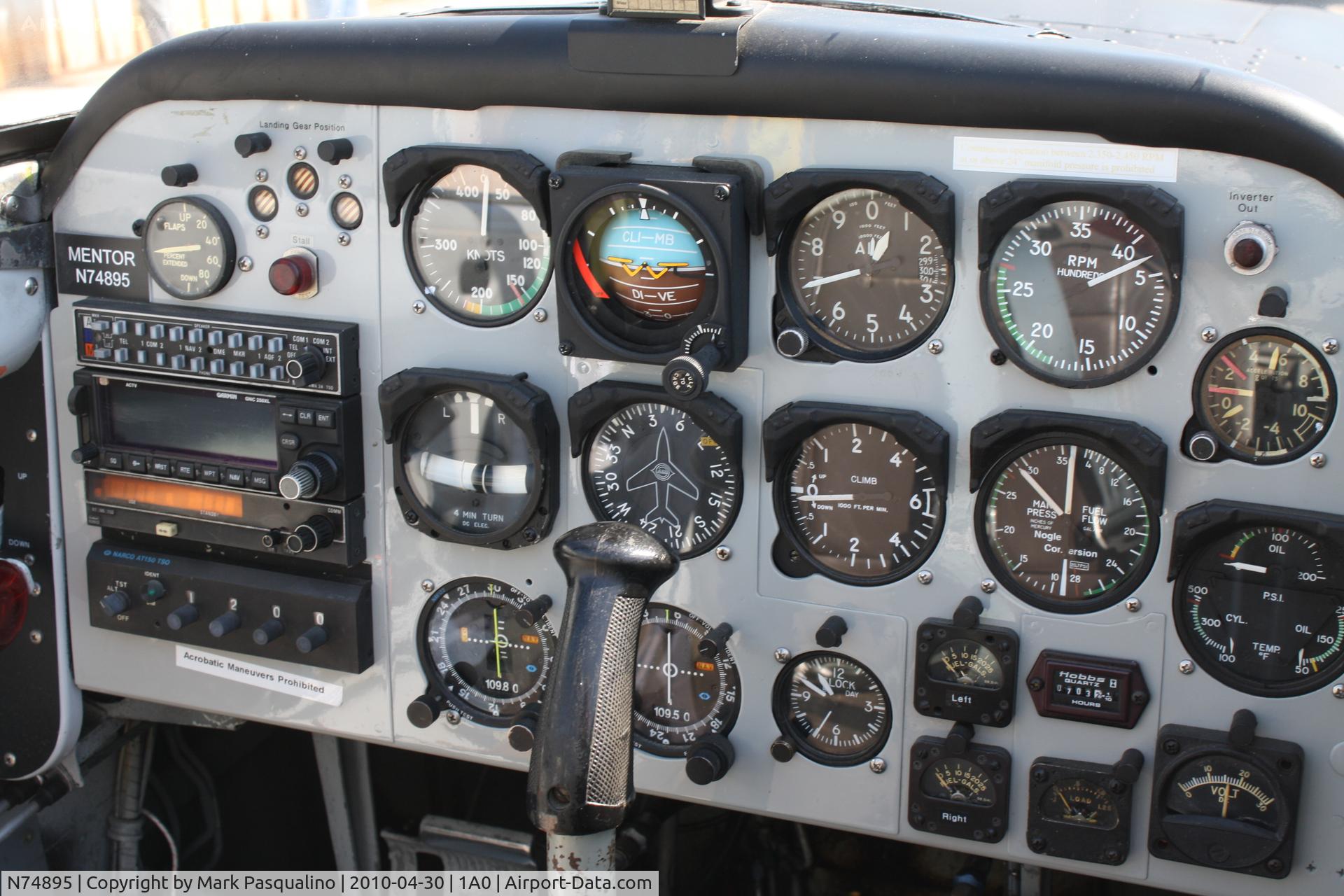 N74895, 1955 Beech T-34A (A45) Mentor C/N G-795, Beech T-34A