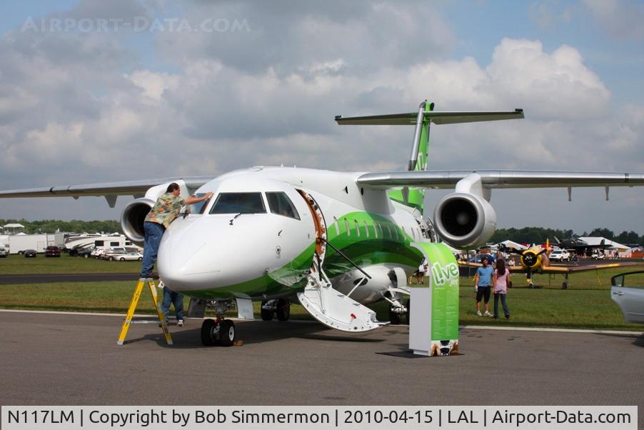 N117LM, 2000 Fairchild Dornier 328-300 328JET C/N 3167, Sun N Fun 2010