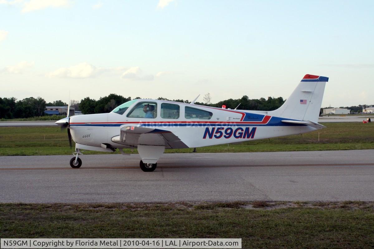 N59GM, 1981 Beech F33A Bonanza C/N CE-964, Beech F33A