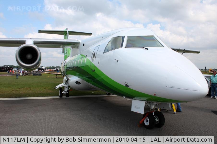 N117LM, 2000 Fairchild Dornier 328-300 328JET C/N 3167, Sun N Fun 2010