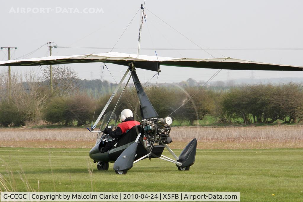 G-CCGC, 2003 Mainair Pegasus Quik C/N 7958, Mainair Pegasus Quik at Fishburn Airfield, UK in 2010.