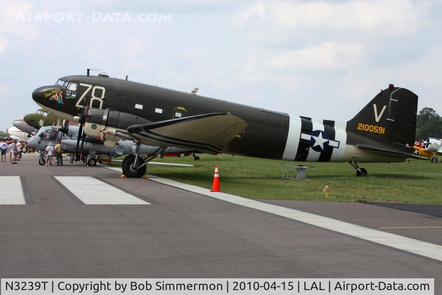 N3239T, 1943 Douglas DC3C-S1C3G (C-47A-65-DL) C/N 19054, Sun N Fun 2010