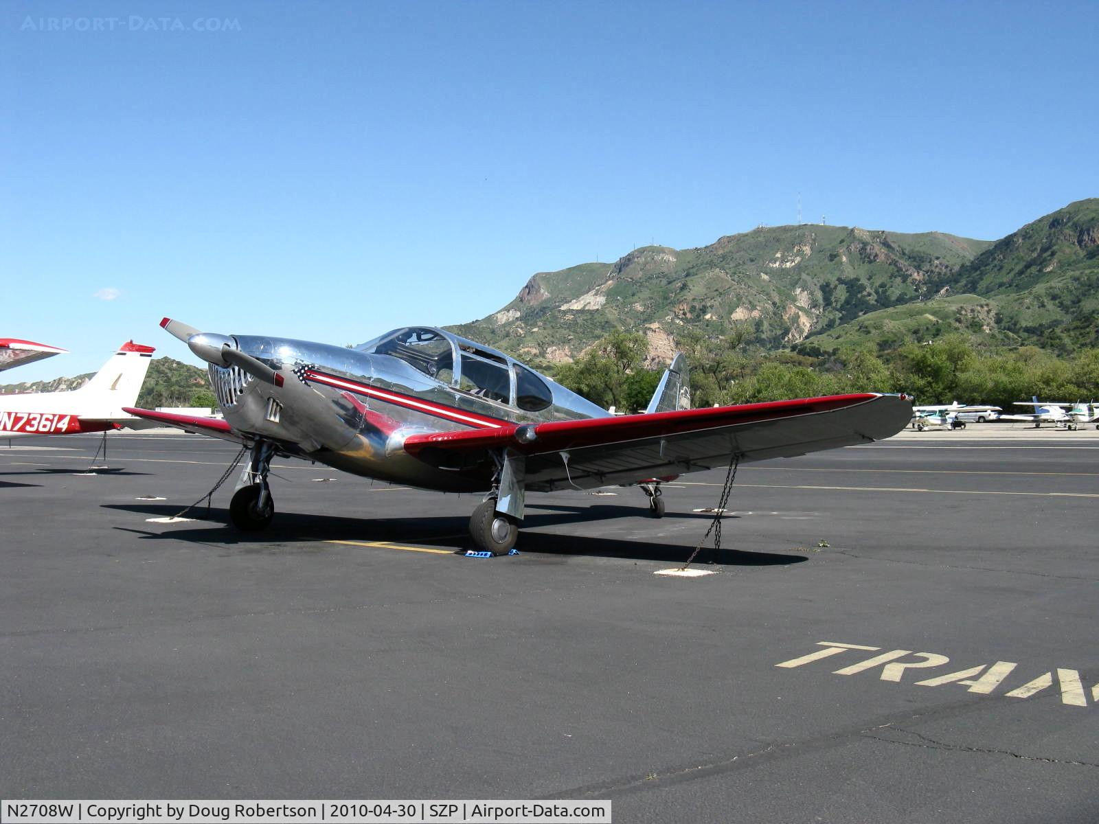 N2708W, 1950 Temco GC-1B Swift C/N 3741, 1950 Temco GC-1B SWIFT, Continental O-300-A 145 Hp upgrade, mirror-polished show plane