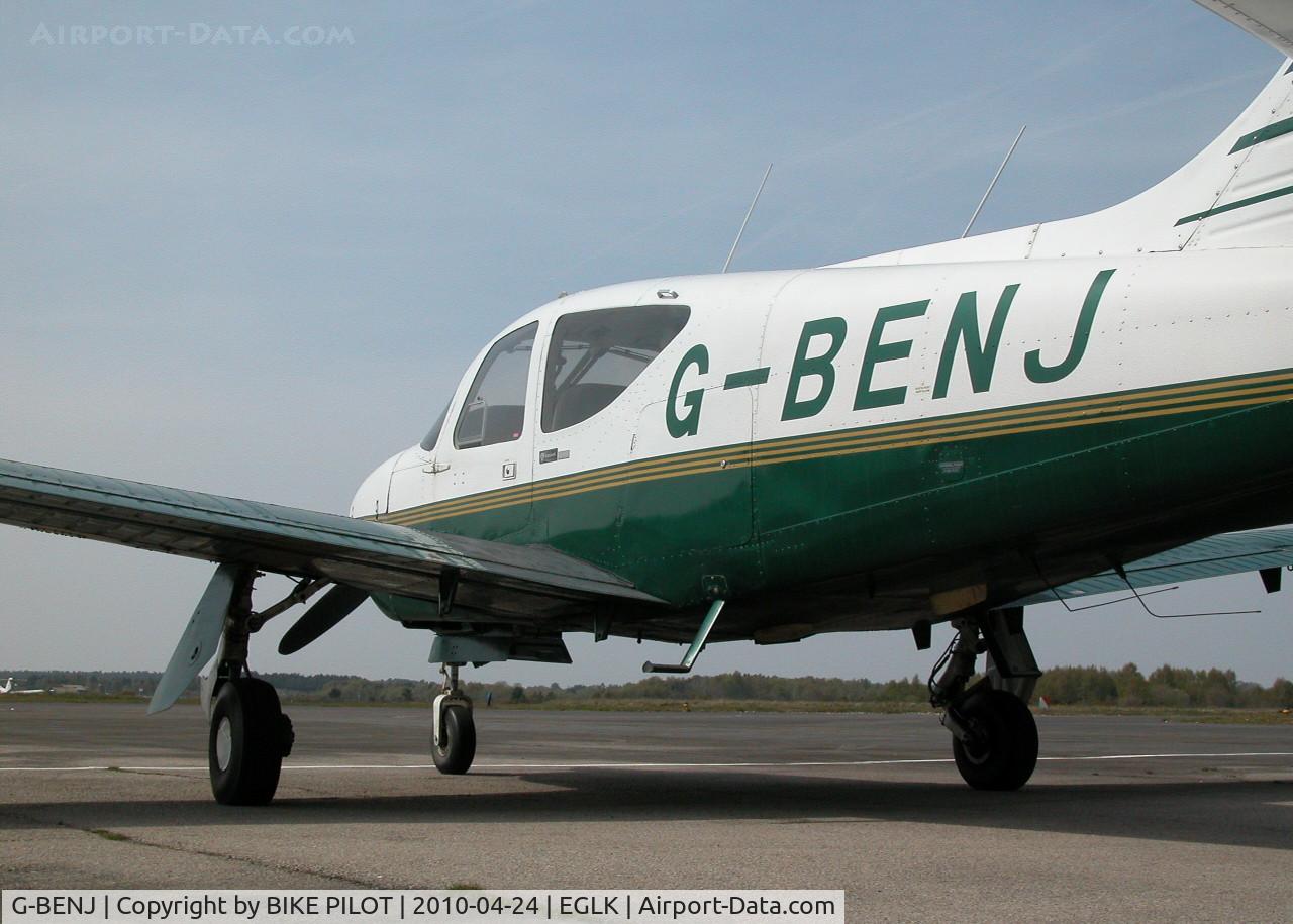 G-BENJ, 1976 Rockwell Commander 112B C/N 522, VISITING COMMANDER