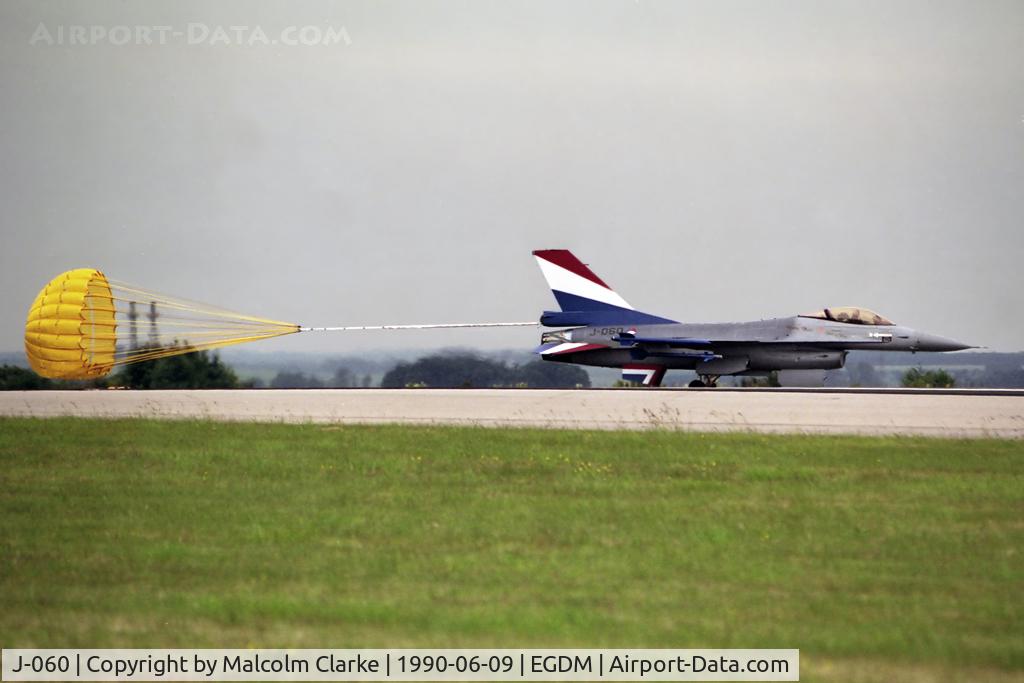 J-060, 1986 Fokker F-16AM Fighting Falcon C/N 6D-143, Fokker F-16AM Fighting Falcon