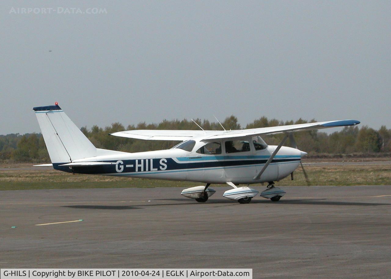 G-HILS, 1968 Reims F172H Skyhawk C/N 0522, RESIDENT HEADING TO RWY 25