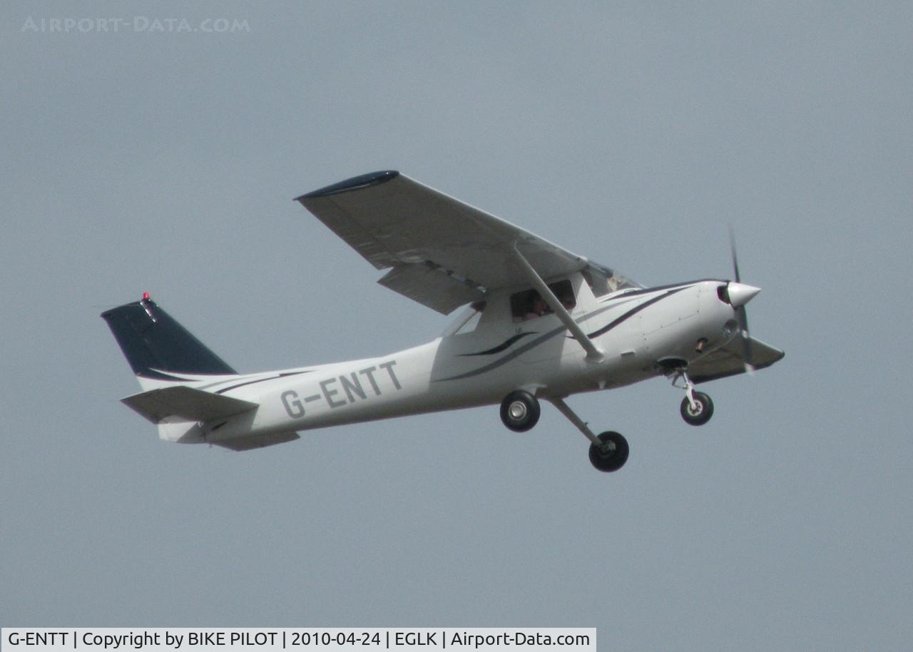 G-ENTT, 1980 Reims F152 C/N 1750, CLIMBOUT FROM RWY 07