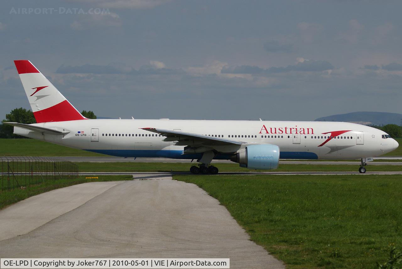 OE-LPD, 2006 Boeing 777-2Z9/ER C/N 35960, Austrian Airlines Boeing 777-2B8(ER)