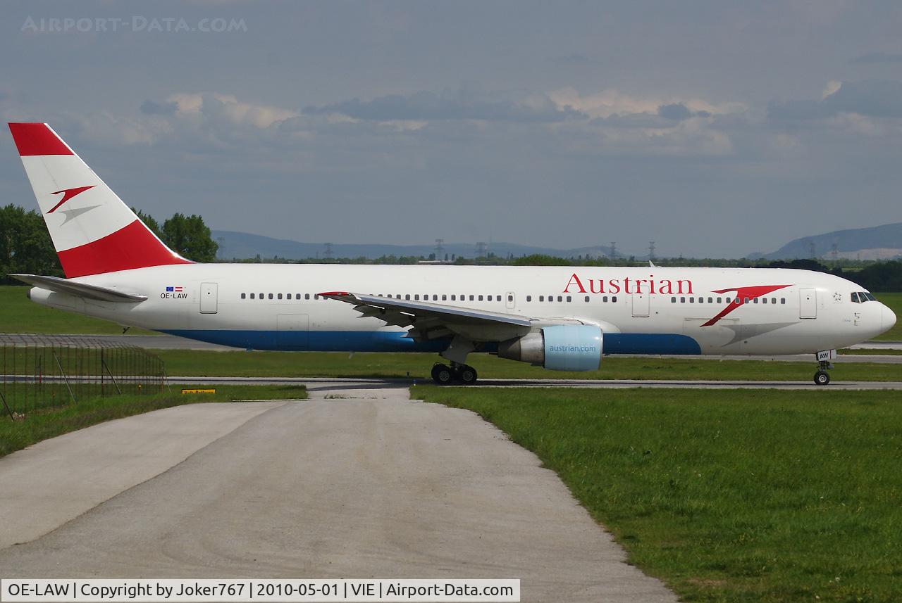 OE-LAW, 1992 Boeing 767-3Z9/ER C/N 26417, Austrian Airlines Boeing 767-3Z9(ER)