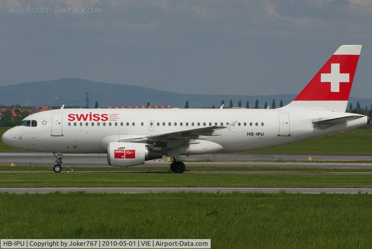 HB-IPU, 1997 Airbus A319-112 C/N 713, Swiss Airbus A319-112
