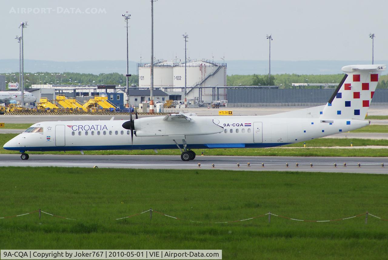 9A-CQA, 2008 De Havilland Canada DHC-8-402Q Dash 8 C/N 4205, Croatia Airlines De Havilland Canada DHC-8-402Q