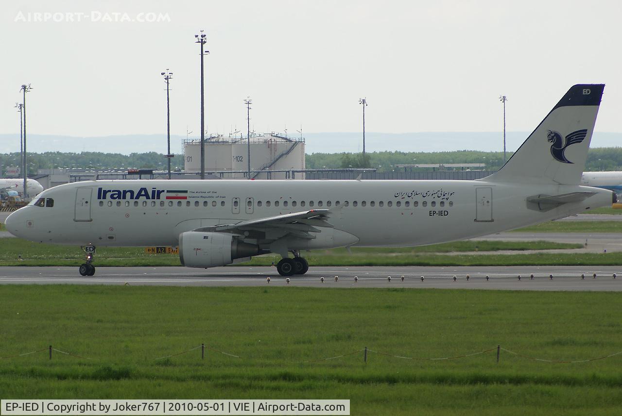 EP-IED, 1992 Airbus A320-212 C/N 345, Iran Air Airbus A320-212