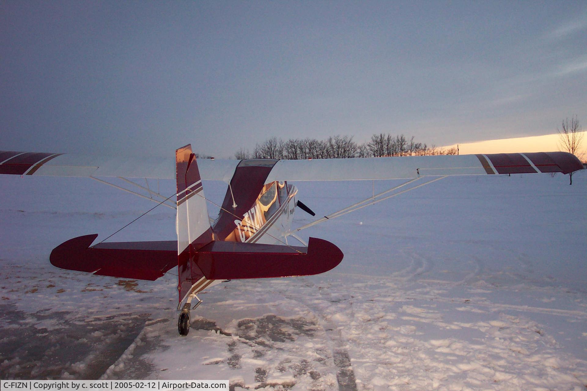 C-FIZN, 1970 Champion 7ECA Citabria C/N 763-70, C-FIZN after 2005 restoration