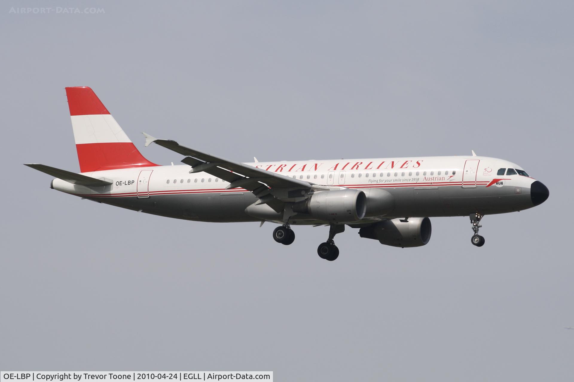 OE-LBP, 1998 Airbus A320-214 C/N 797, Airbus A320-214, c/n: 797