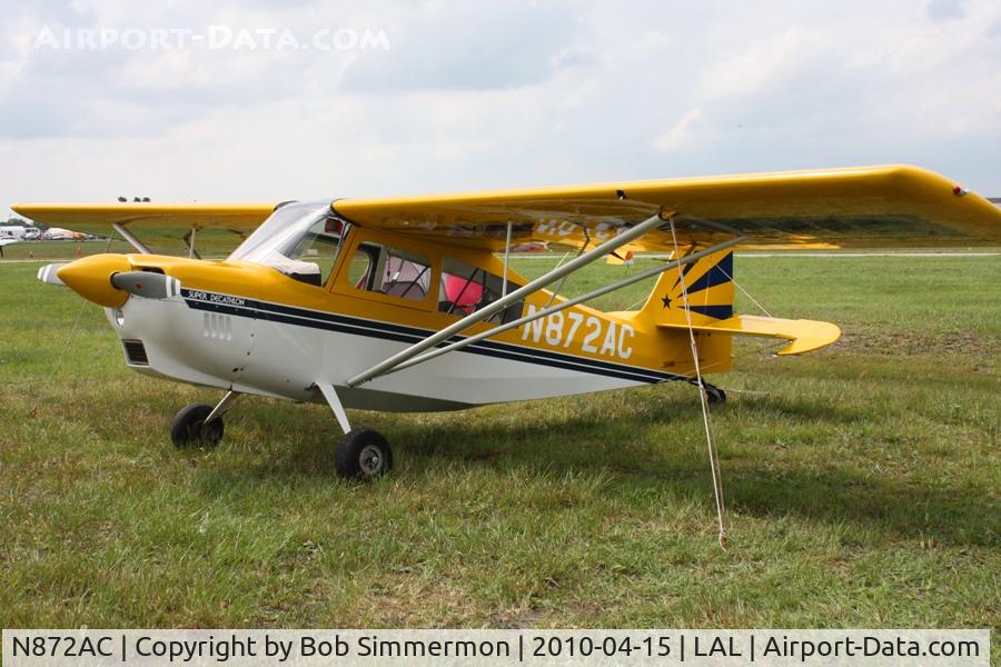 N872AC, 2000 American Champion 8KCAB Super Decathlon C/N 872-2000, Sun N Fun 2010