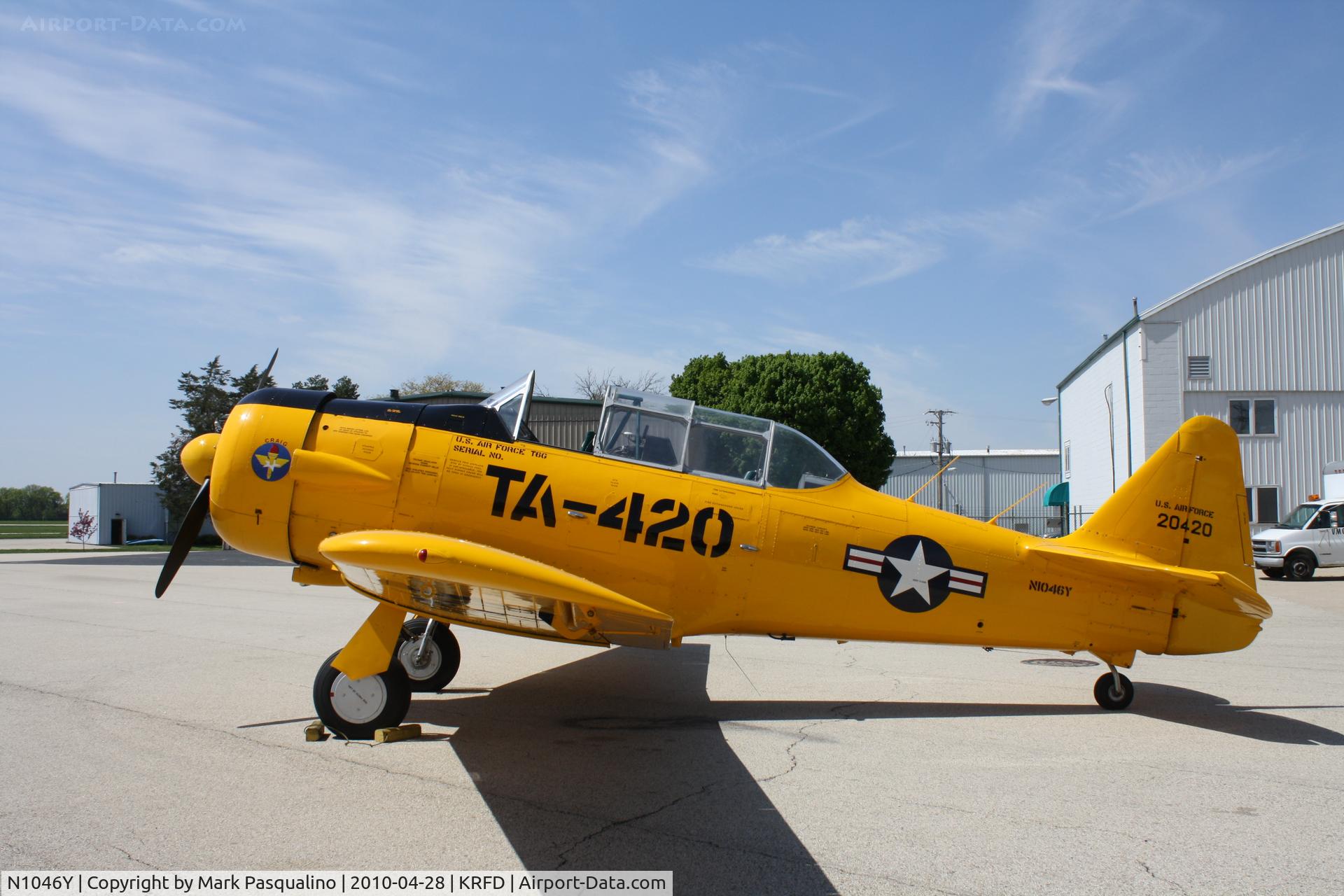 N1046Y, 1952 Canadian Car & Foundry T-6 Harvard Mk.4 C/N CCF4-211, Harvard MK IV