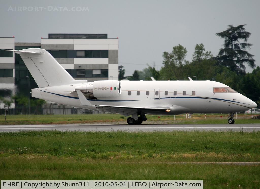 EI-IRE, 2001 Bombardier Challenger 604 (CL-600-2B16) C/N 5515, Ready for take off rwy 32R