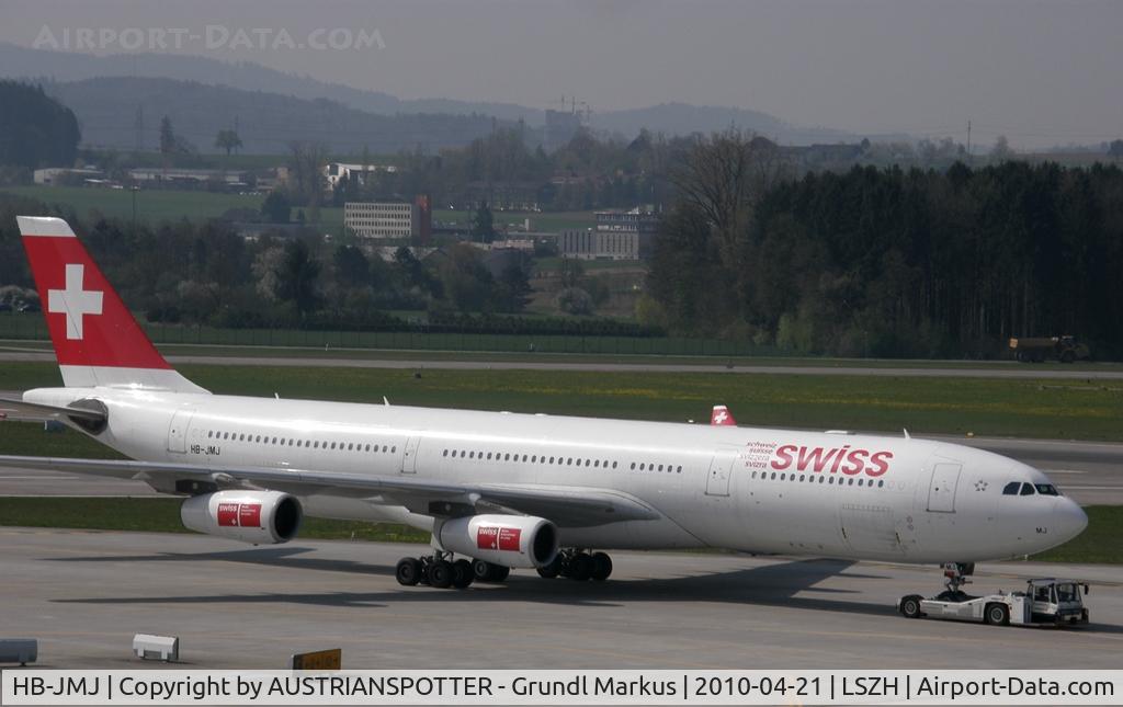 HB-JMJ, 1996 Airbus A340-313X C/N 150, Swiss