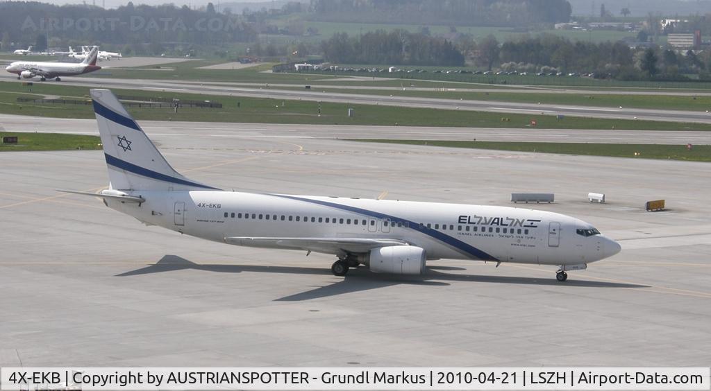 4X-EKB, 1999 Boeing 737-858 C/N 29958, EL AL
