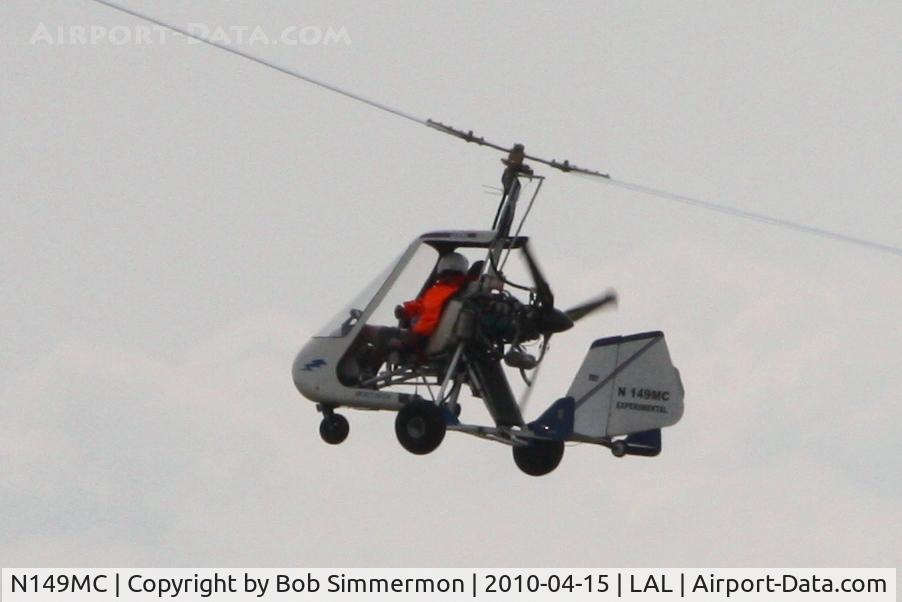 N149MC, 2006 Sport Copter Vortex C/N 003, Overflying Sun N Fun 2010 - Lakeland, FL