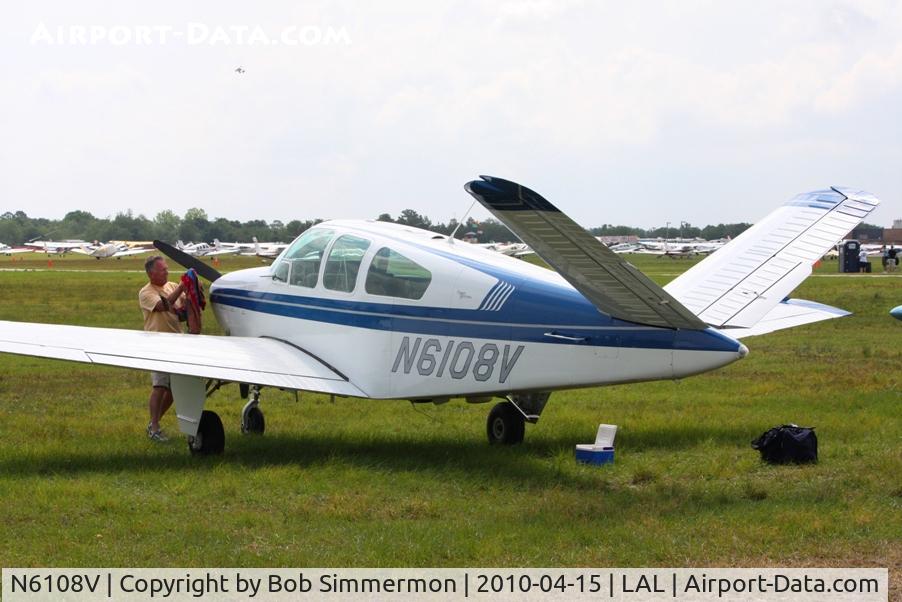 N6108V, 1965 Beech S35 Bonanza C/N D-7776, Sun N Fun 2010
