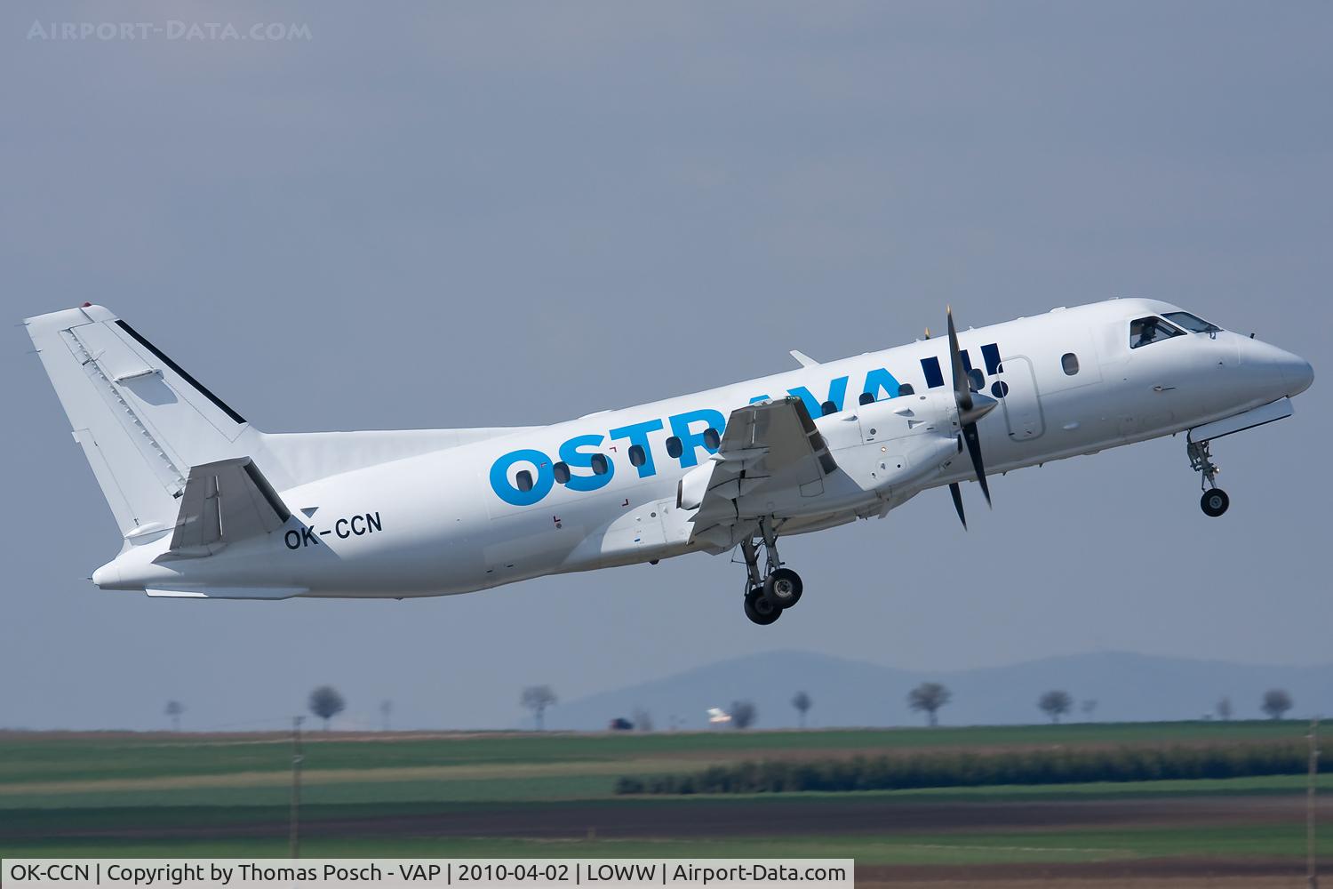 OK-CCN, 1991 Saab 340B C/N 340B-230, Central Connect Airlines