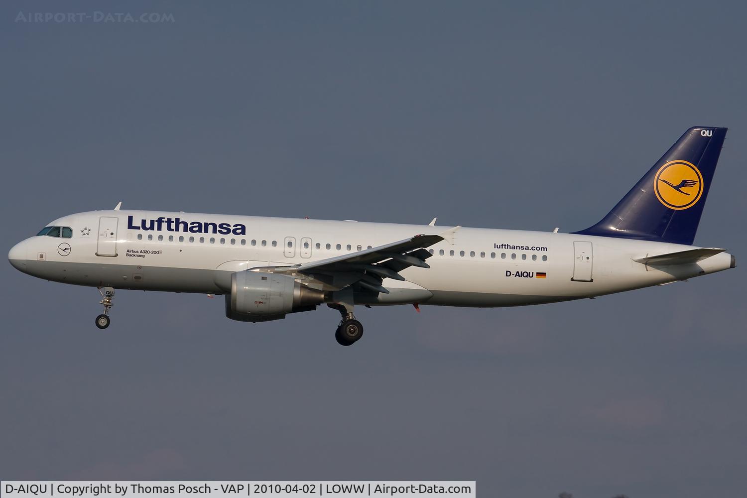 D-AIQU, 2000 Airbus A320-211 C/N 1365, Lufthansa
