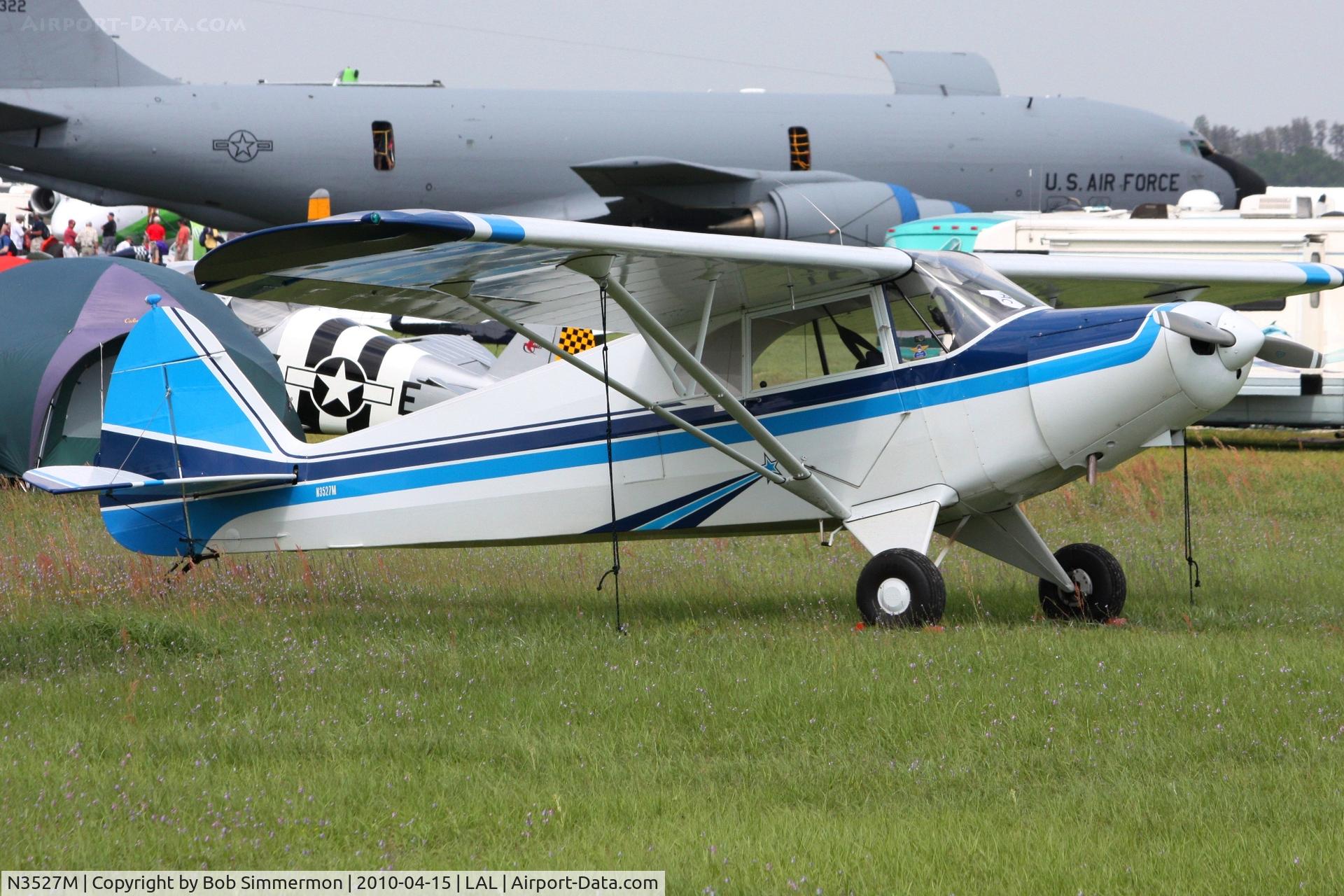 N3527M, 1947 Piper PA-12 Super Cruiser C/N 12-2371, Sun N Fun 2010