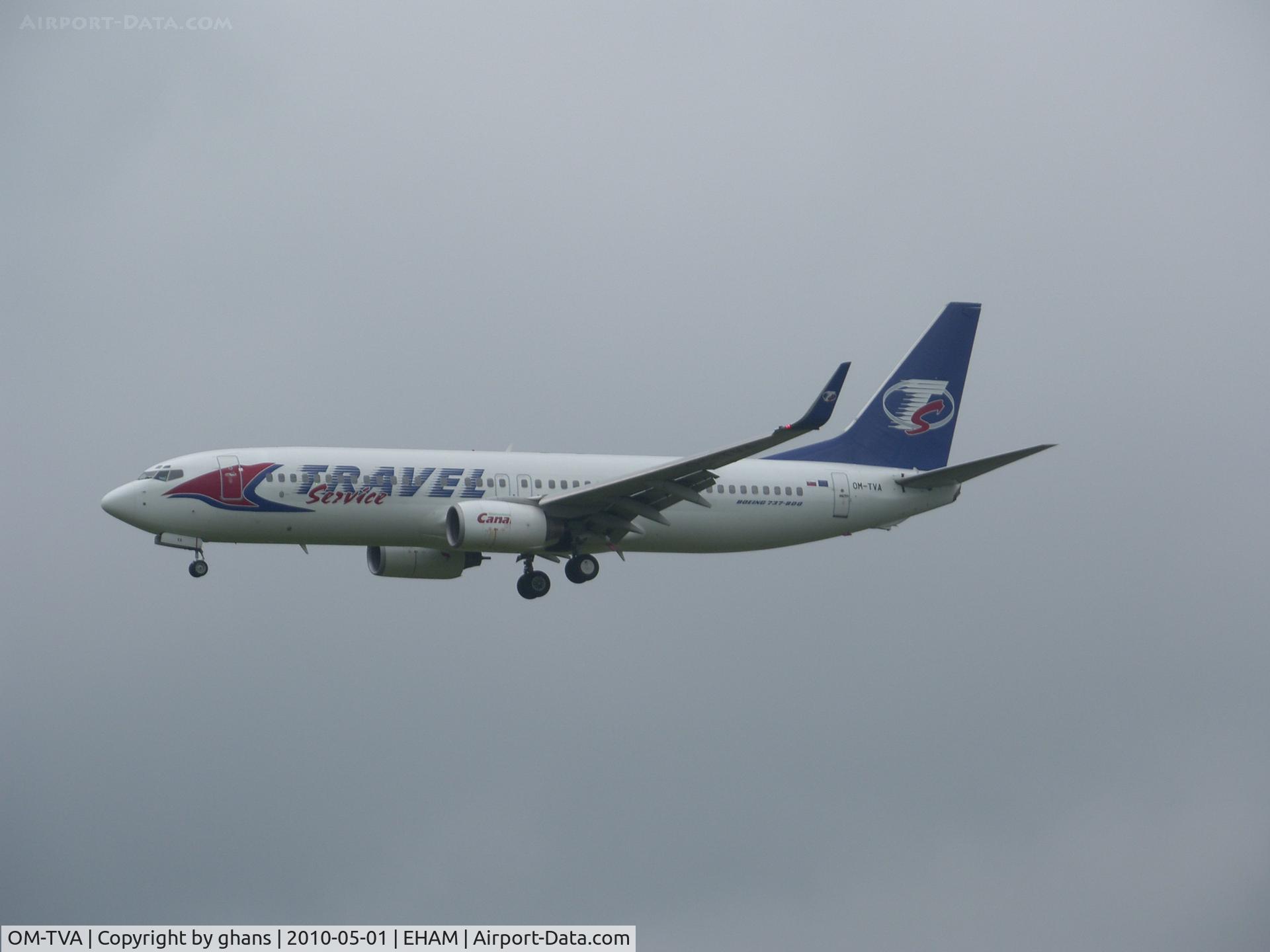 OM-TVA, 2001 Boeing 737-86N C/N 32243, Former OK-TVA