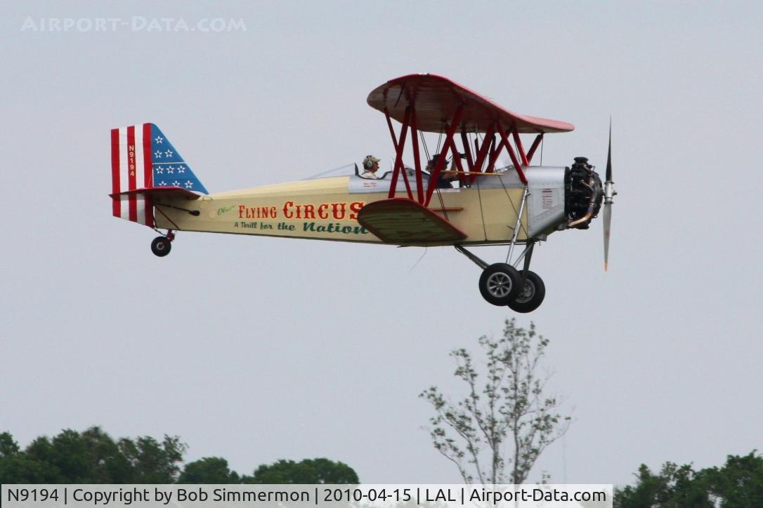 N9194, 1929 New Standard D-25 C/N 133, Sun N Fun 2010