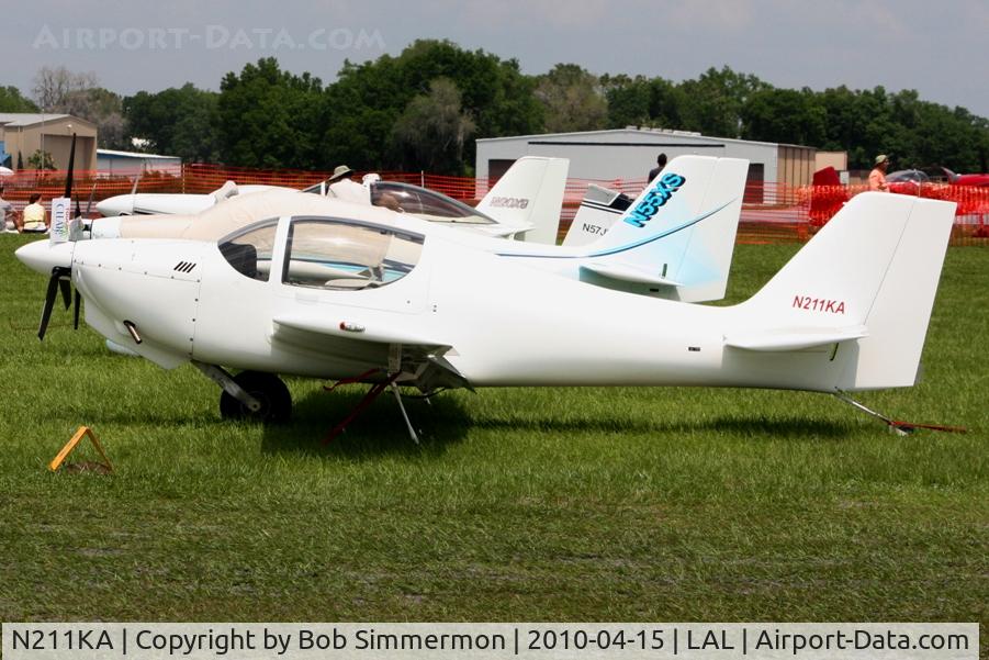 N211KA, Europa XS Monowheel C/N 01, Sun N Fun 2010