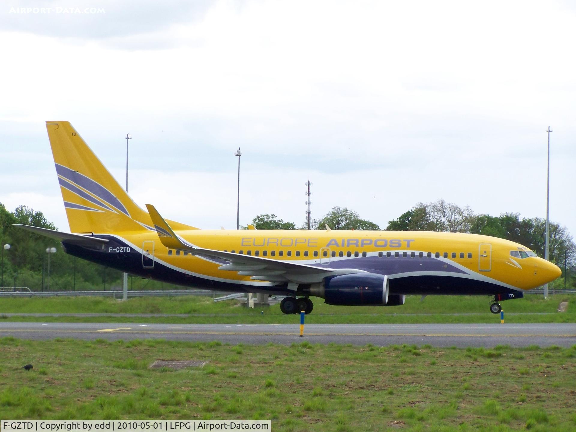 F-GZTD, 2003 Boeing 737-73V C/N 32418, formaly flew with easyjet