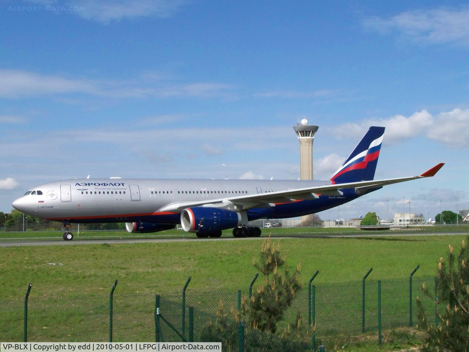VP-BLX, 2008 Airbus A330-243 C/N 963, Aeroflot